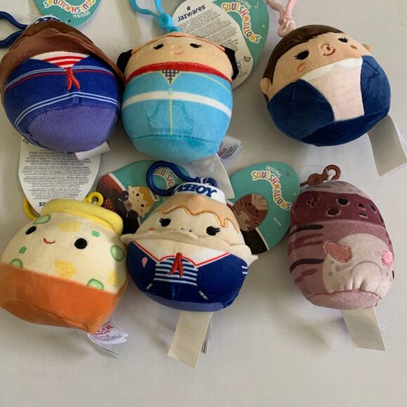 Stranger Things Squishmallows Plush 4” Lot of 7 Netflix Brand New - Picture 11 of 13